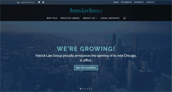 Desktop Screenshot of patricklawgroup.com