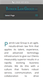 Mobile Screenshot of patricklawgroup.com